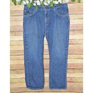 Ariat Work Men's 40x30 Cat 2 Denim Flame Resistant Relaxed Bootcut Western Jeans